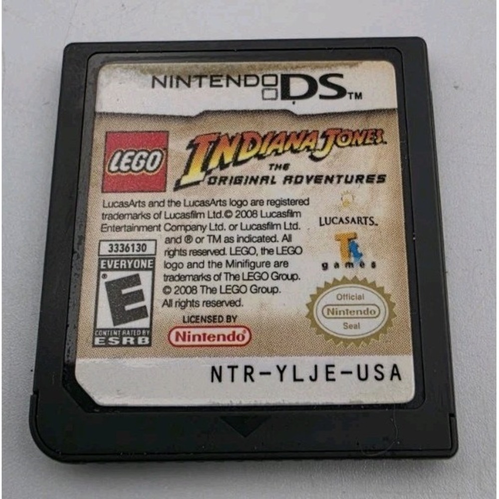 LEGO Indiana Jones The Original Adventures Nintendo DS Game NTR-YLJE-USA